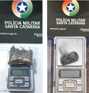 Polícia Militar Apreende Drogas em Concórdia