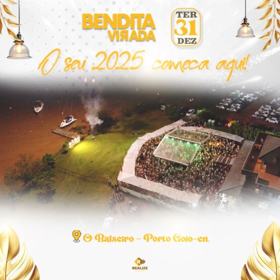 Réveillon 2024 no Balseiro em Porto Goio-ên