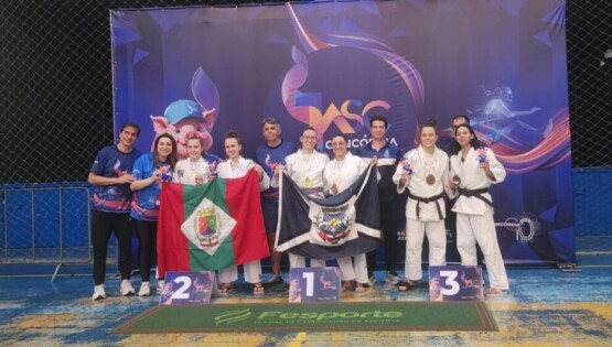 Conquista no Judô nos Jogos Abertos de Santa Catarina