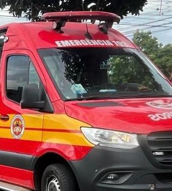 Acidente de Trânsito Mobiliza Corpo de Bombeiros e SAMU