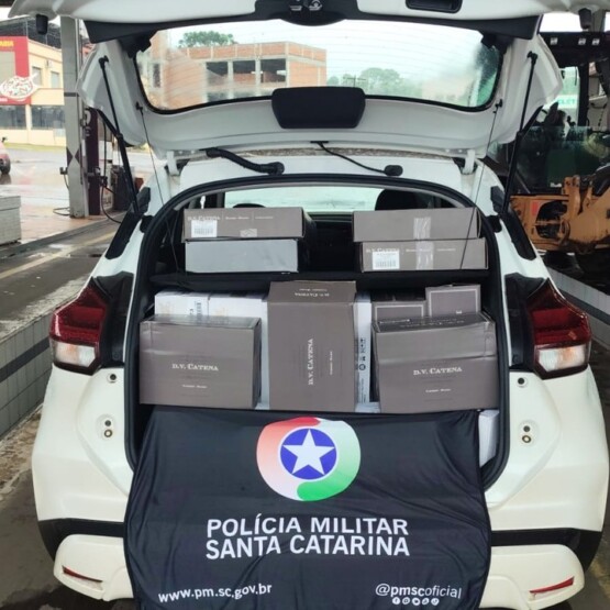 Apreensão de Carga Ilegal em Operação da Polícia Militar em Santa Catarina