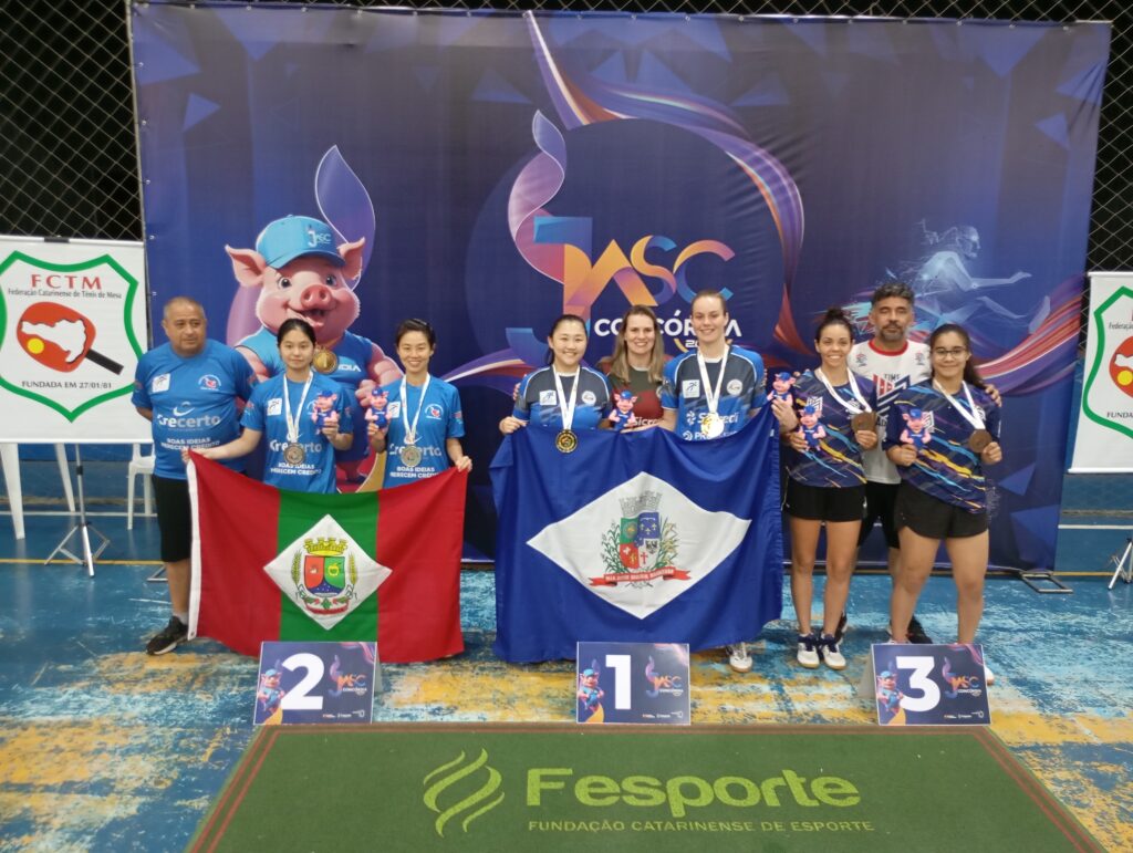 Handebol feminino de Concórdia briga pela medalha de ouro nos JASC