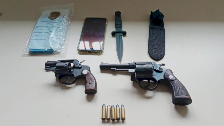 Polícia Militar e Civil Realizam Apreensão de Armas em Porto União