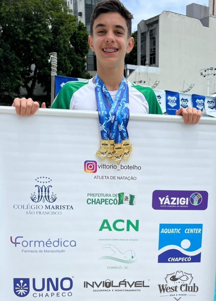 Vitória Histórica de Vittorio Botelho no Sulbrasileiro de Natação