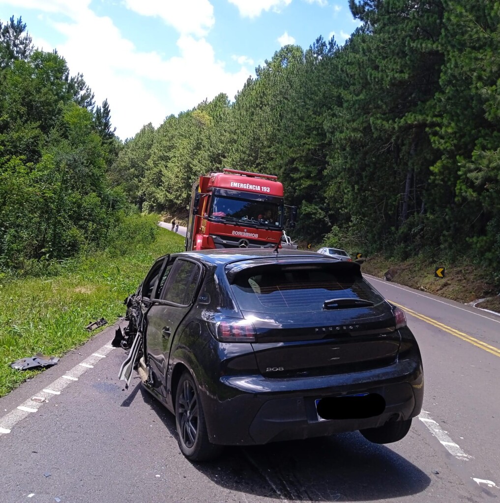 Acidente Grave na BR-282 em Catanduvas Deixa um Ferido