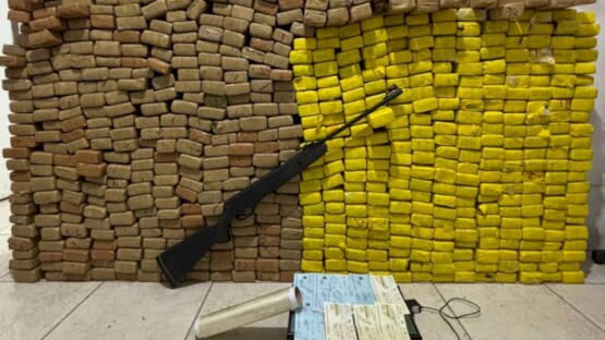 Operação da Polícia Militar em SC resulta em apreensão de 398kg de maconha