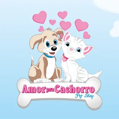 Logo Pet Shop Amor Pra Cachorro